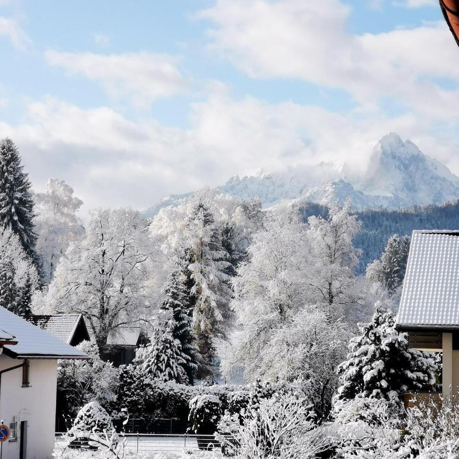 Ludwigslust - Ferienappartement Mit Bergblick Schwangau Ngoại thất bức ảnh